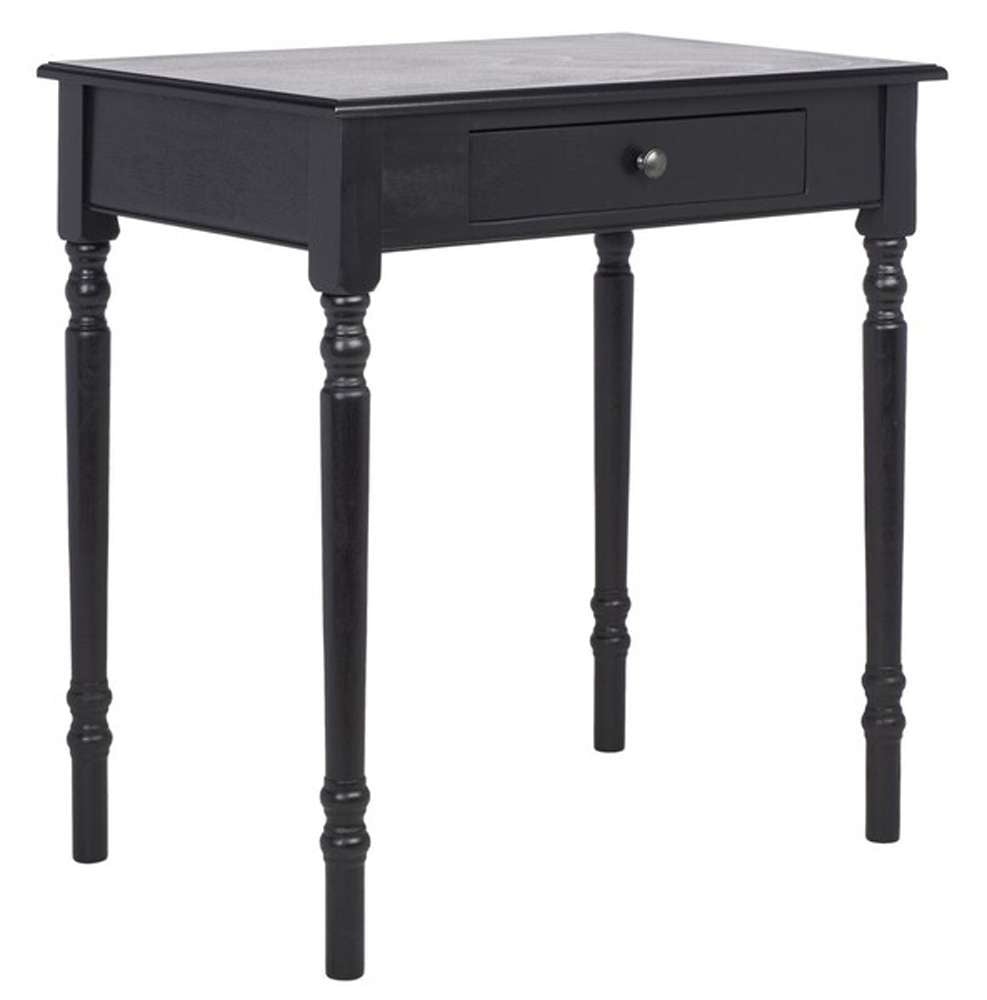 Safavieh - Arina 1 Drawer Desk - Black - DSK5710C veiw 4