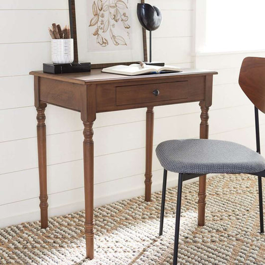 Safavieh - Arina 1 Drawer Desk - Brown - DSK5710B veiw 2