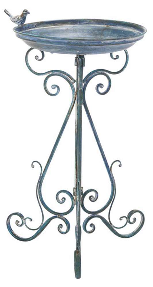 Safavieh - Ashlan Bird Bath - Mossy Blue - PAT5024C veiw 3