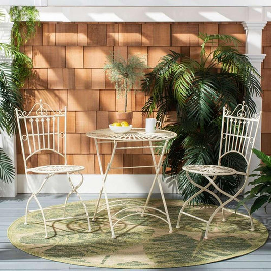 Safavieh - Belen Bistro Set - Pearl White - PAT5020A veiw 2