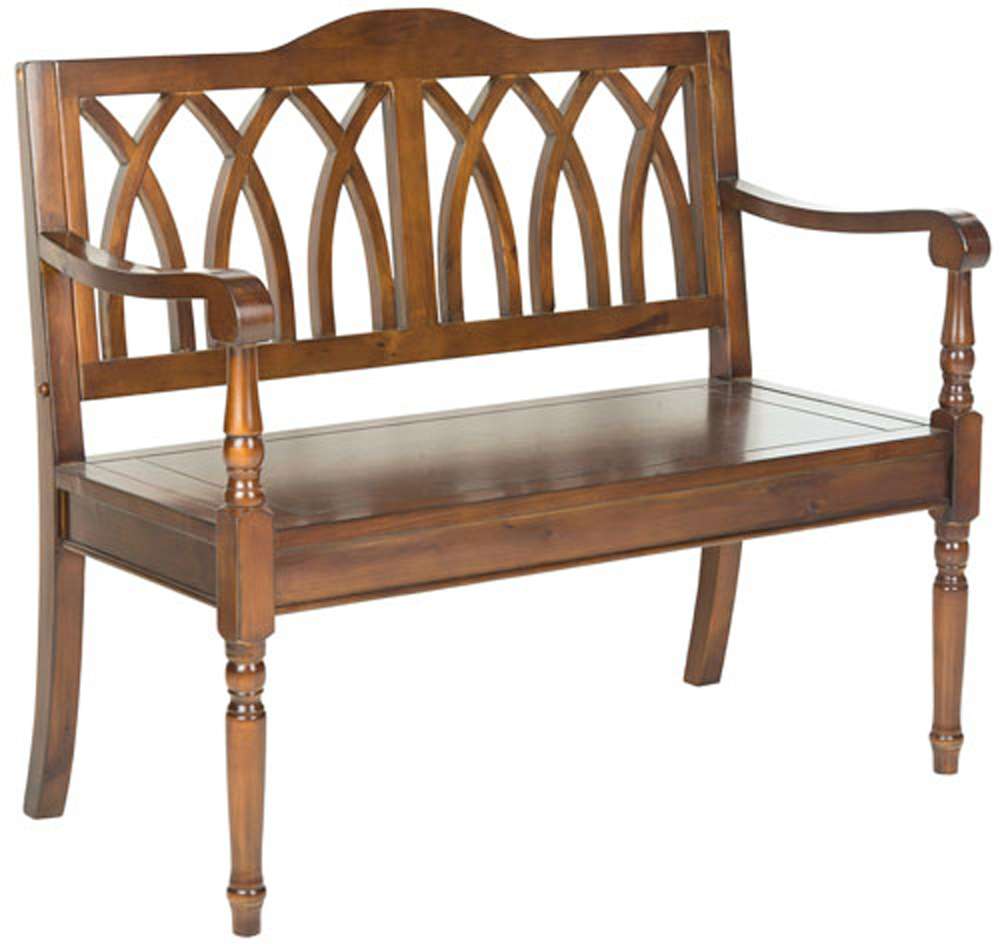 Safavieh - Benjamin Bench - Teak - AMH6500D veiw 3
