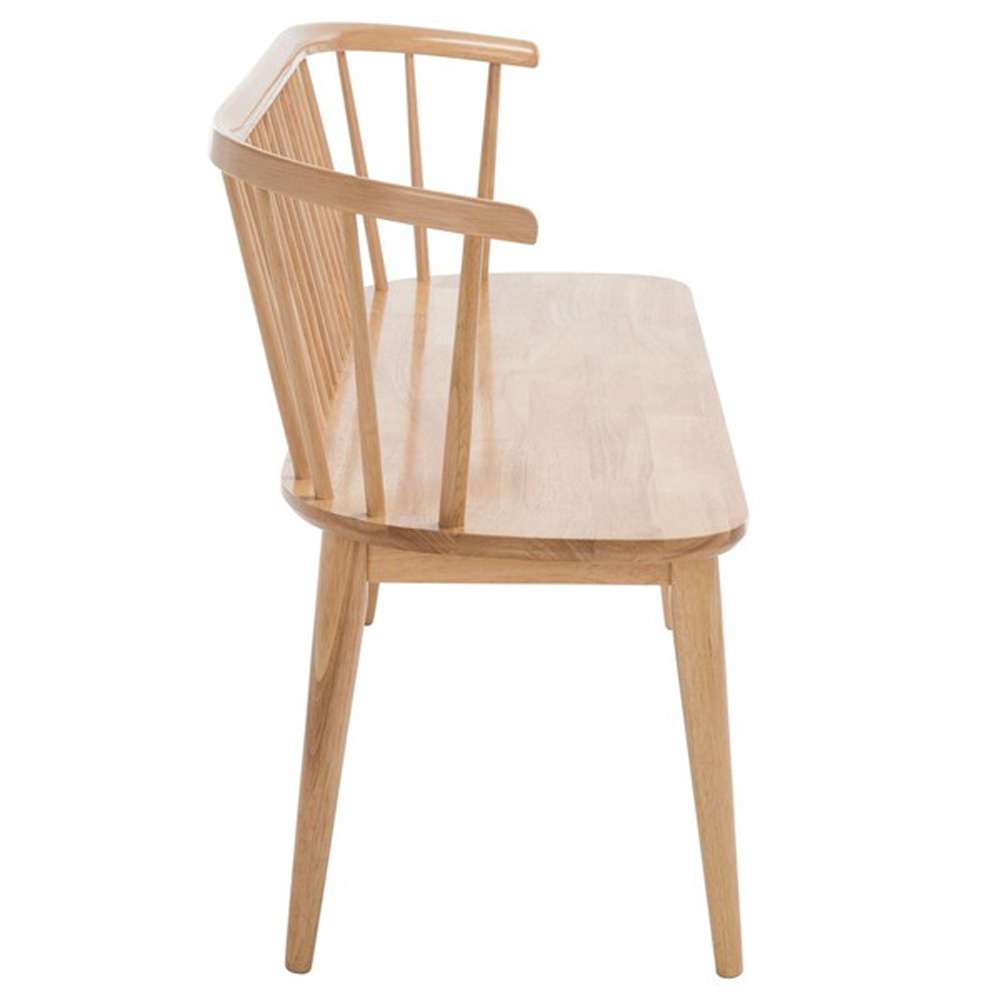 Safavieh - Blanchard Spindle Bench - Natural - BCH8500A veiw 4