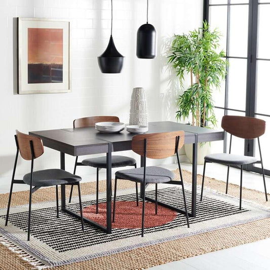 Safavieh - Cael Dining Table - Charcoal - Black - DTB9300C veiw 2