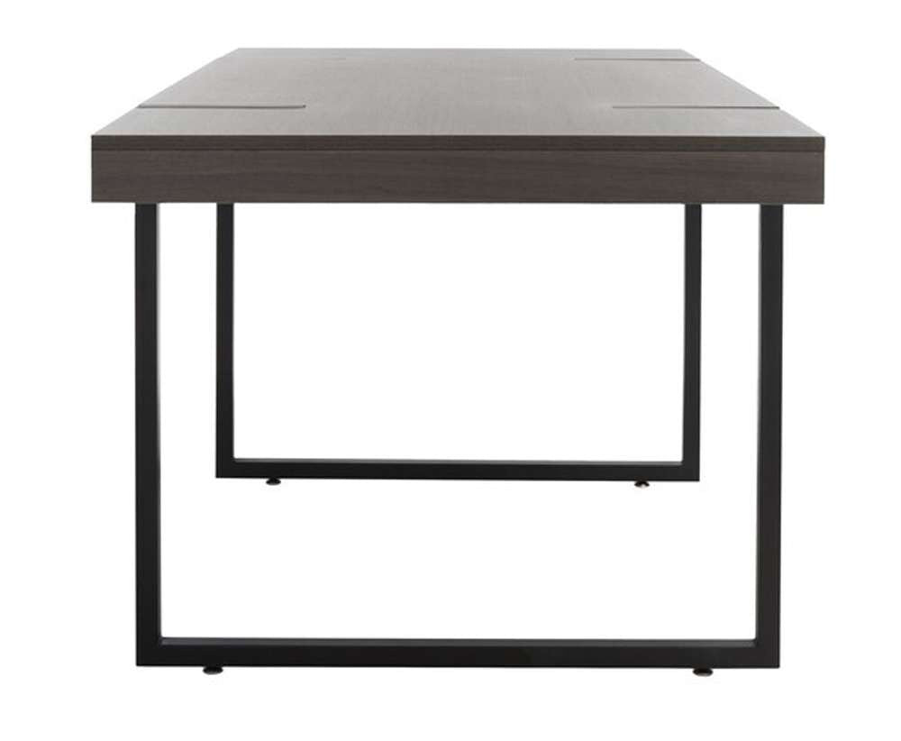 Safavieh - Cael Dining Table - Charcoal - Black - DTB9300C veiw 4