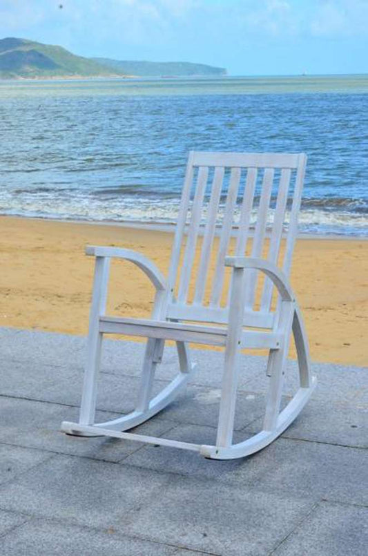 Safavieh - Clayton Rocking Chair - White - PAT7003C veiw 2