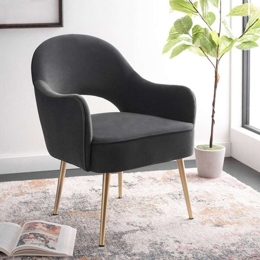 Safavieh - Dublyn Accent Chair - Black - ACH4001E veiw 2