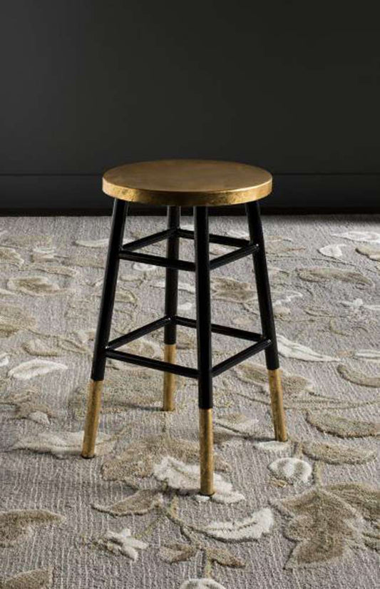 Safavieh - Emery Counterstool - Black - Gold - FOX3231C veiw 2