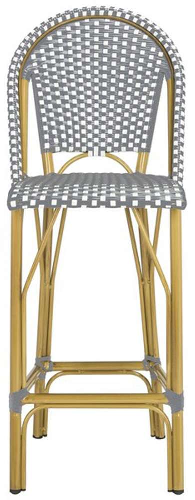 Safavieh - Ford Barstool - Grey - White - PAT4008B veiw 2