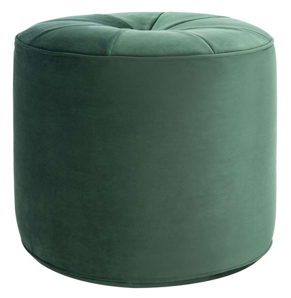 Safavieh - Hawkem Cylinder Ottoman - Emerald - OTT4502C veiw 1