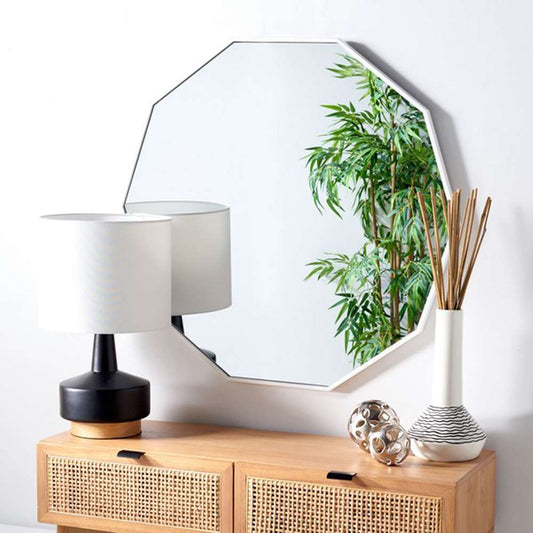 Safavieh - Kyna 34.5in Mirror - White - MRR2010C veiw 2
