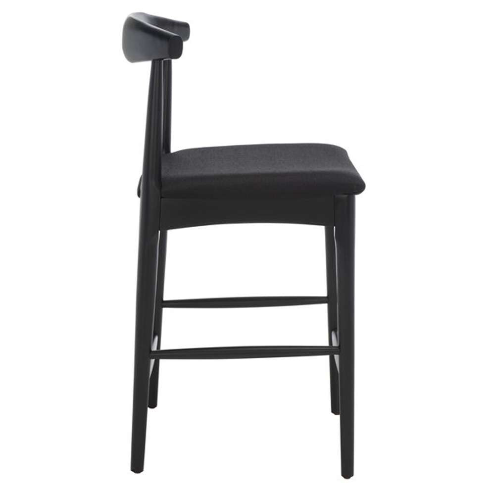 Safavieh - Lionel Retro Counter Stool - Black - BST1502B veiw 4