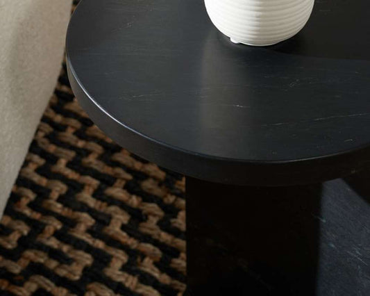 Safavieh - Melinda Marble inCin Accent Table - Black - SFV9714C veiw 2