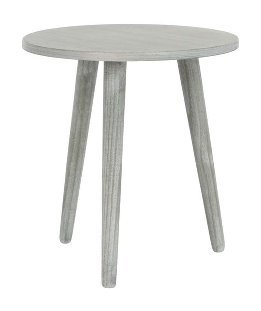 Safavieh - Orion Round Accent Table - Slate - Grey - ACC5700C veiw 3