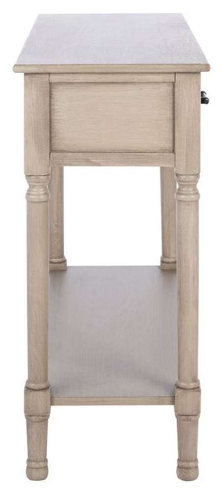 Safavieh - Peyton 2 Drawer Console Table - Greige - CNS5704D veiw 4