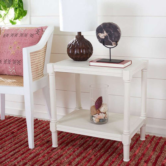 Safavieh - Rafiki Rect Accent Table - Distressed White - ACC5710A veiw 2