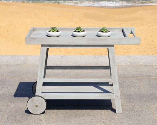 Safavieh - Renzo Bar Cart - Grey - PAT7032B veiw 2