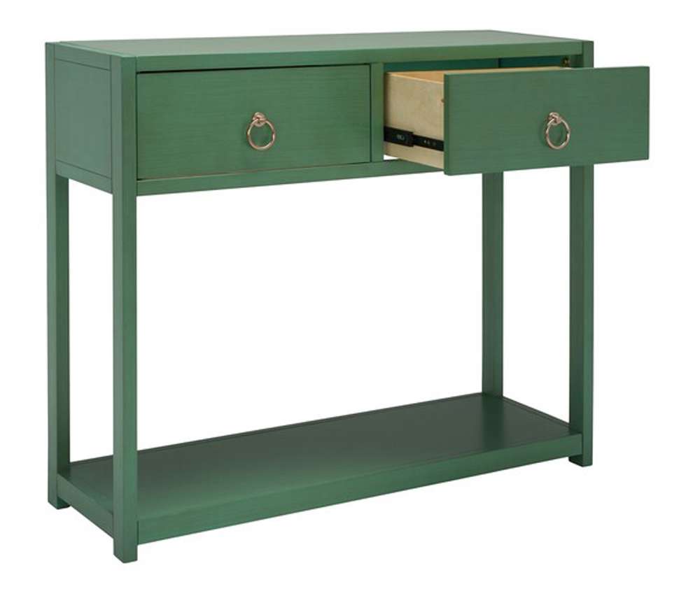 Safavieh - Sadie Console Table - Turquoise - CNS9200C veiw 4