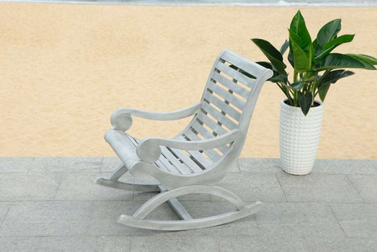 Safavieh - Sonora Rocking Chair - Grey - PAT7016A veiw 2
