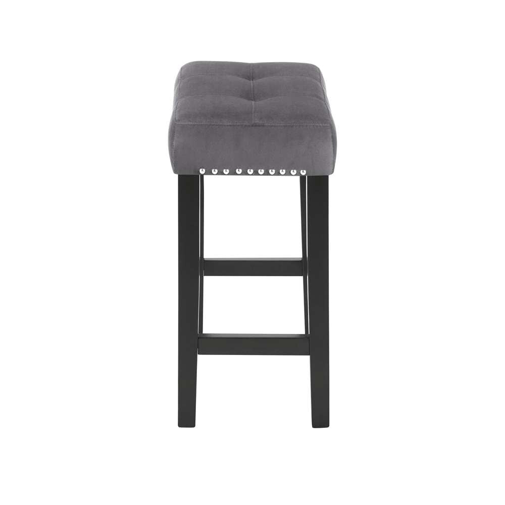 New Classic Furniture - Celeste Theater Bar Table With 3 Stools-Gray - D400-B3S-GRY veiw 9