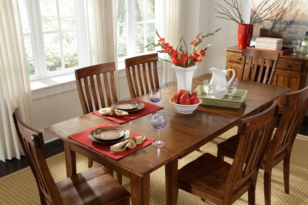 A-America - Toluca Slatback Side Chair in Rustic Amber (Set of 2) - TOLRA2352 veiw 8