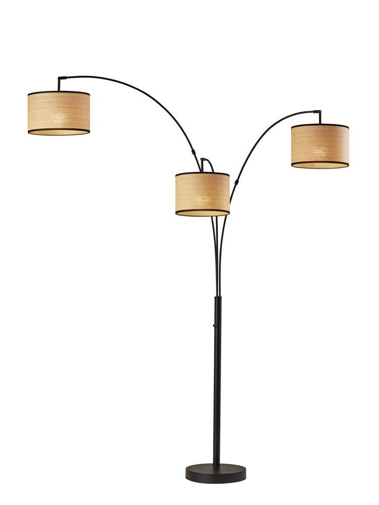 Adesso Home - Bowery 3-Arm Arc Lamp - 4250-12 veiw 1