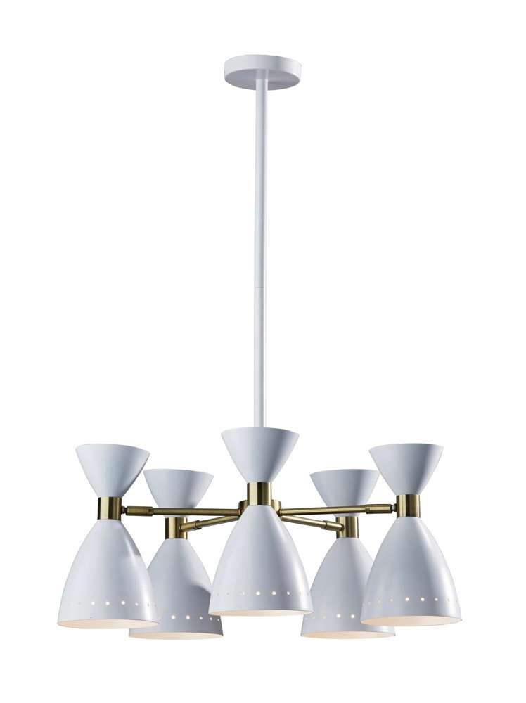 Adesso Home - Oscar 5-Head Chandelier - 4280-02 veiw 1