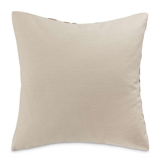 AICO by Michael Amini - Explorer Juno 22in Square Throw Pillow - Mushroom - BCS-DP22-JUNO-MSH veiw 2