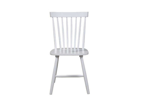 Alpine Furniture - Lyra (Set of 2) Side Chairs, White - 3434WHT-02 veiw 2