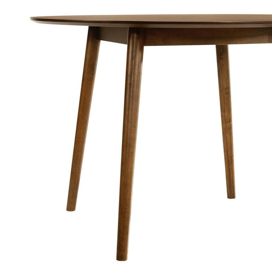 Armen Living - Arcadia 48in Round Dining Table in Walnut Wood - LCARDIWA48 veiw 2