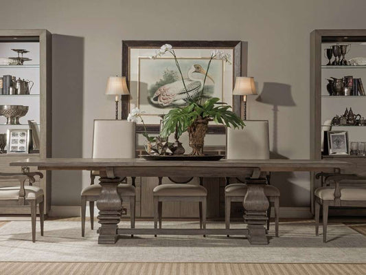 Artistica Home - Cohesion Program Axiom Rectangular Dining Table - Grigio finish - 01-2005-877C-41 veiw 2