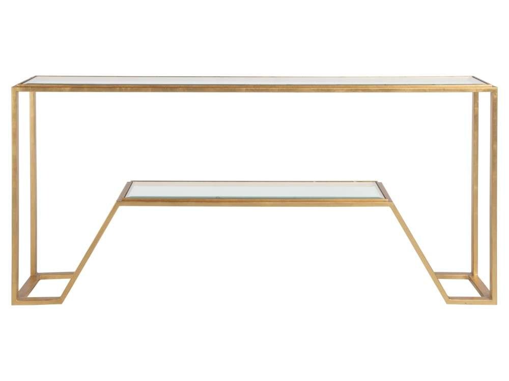 Artistica Home - Metal Designs Byron Console - Gold Leaf - 01-2230-966-48 veiw 2