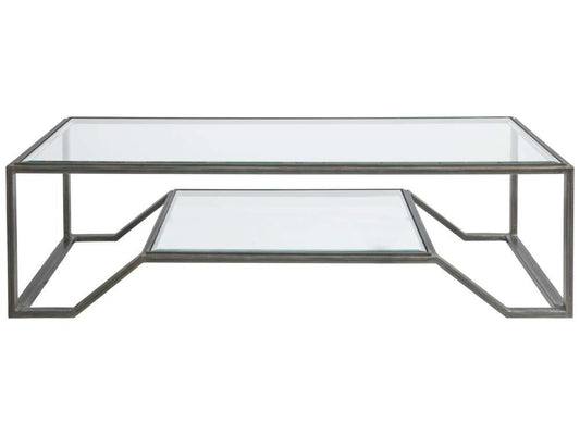 Artistica Home - Metal Designs Byron Rectangular Cocktail Table - St Laurent finish - 01-2230-945-44 veiw 2