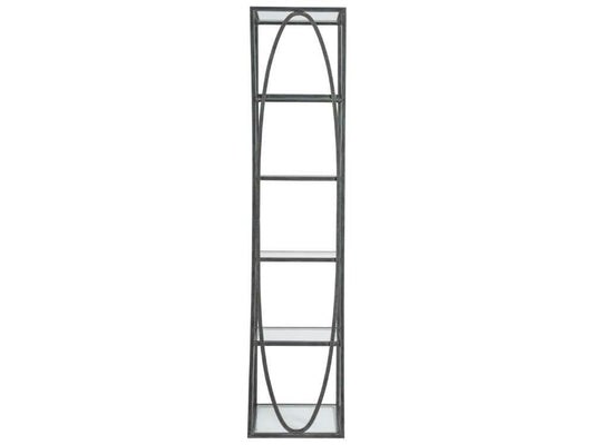 Artistica Home - Metal Designs Ellipse Slim Etagere - St Laurent finish - 01-2234-990-44 veiw 2