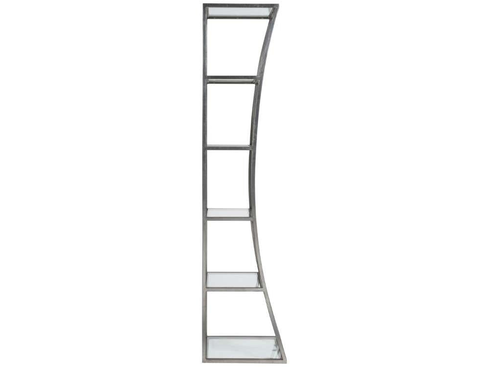Artistica Home - Metal Designs Ellipse Slim Etagere - Silver - 01-2234-990-47 veiw 3