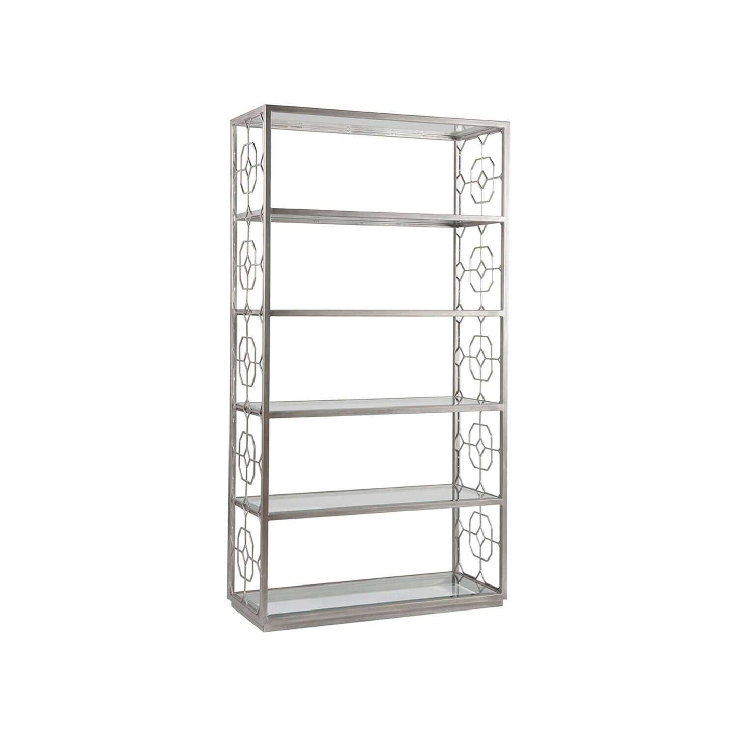 Artistica Home - Metal Designs Honeycomb Etagere - Argento finish - 01-2056-991-46 veiw 1