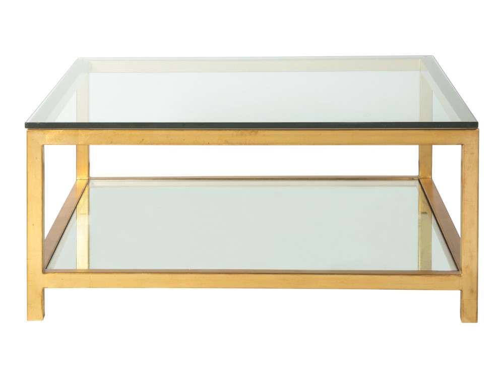Artistica Home - Metal Designs Per Se Square Cocktail Table - Gold Leaf Finish - 01-2013-947-48 veiw 1