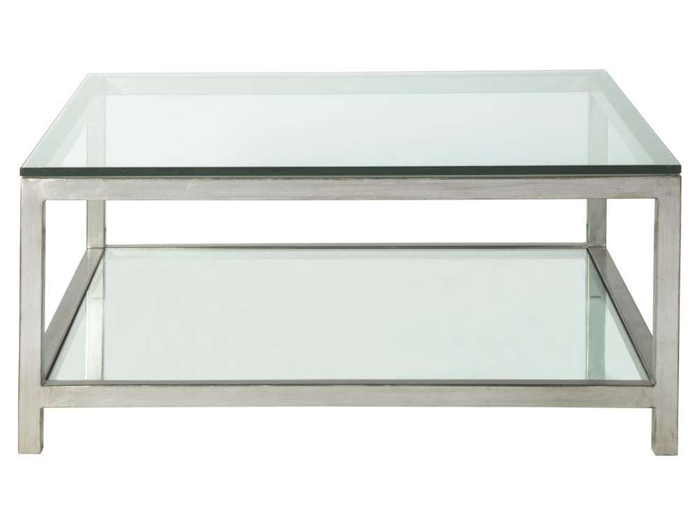 Artistica Home - Metal Designs Per Se Square Cocktail Table - Silver Leaf Finish - 01-2013-947-47 veiw 1