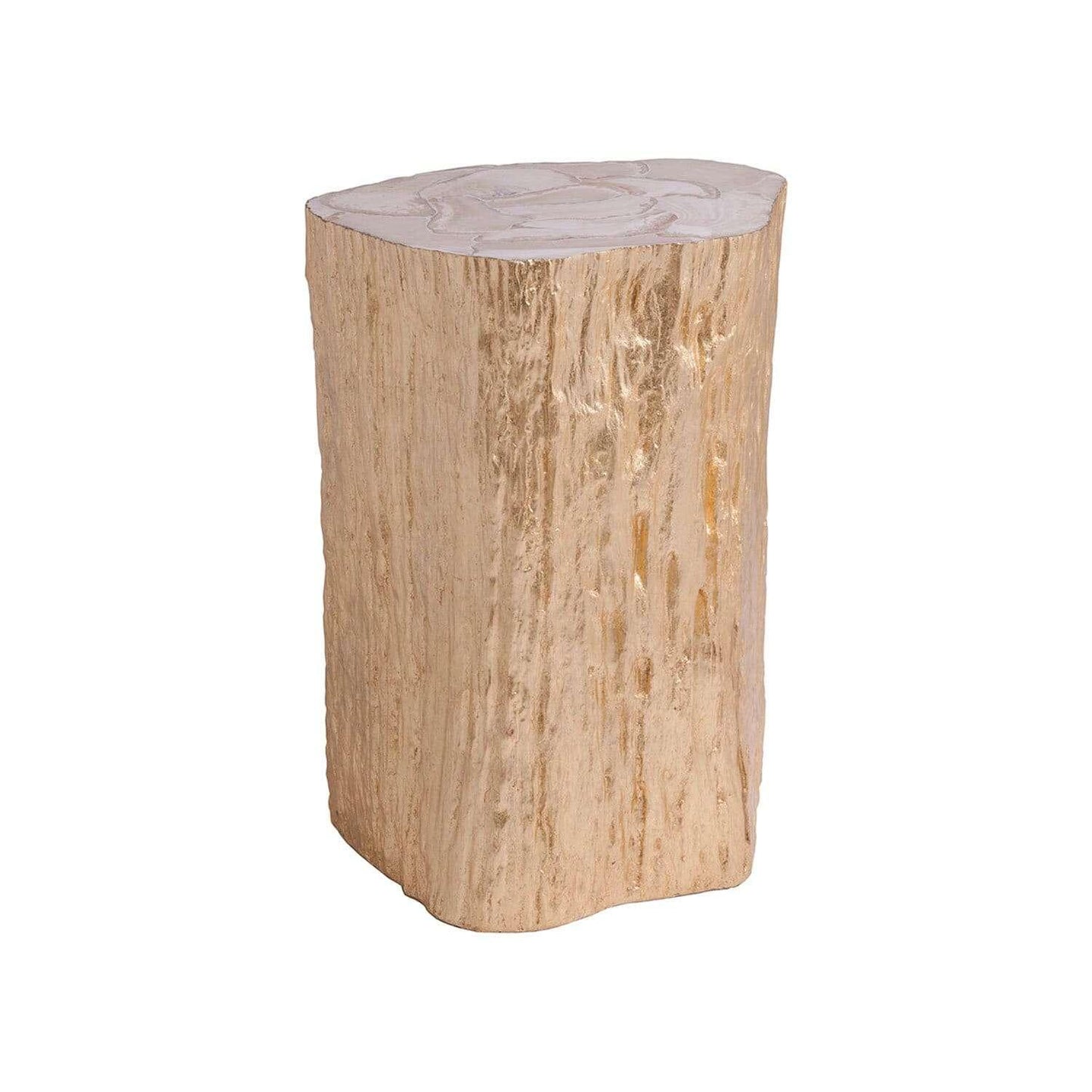 Artistica Home - Signature Designs Trunk Segment Accent Table - Gold Leaf - Gold leaf finish - 01-2036-951 veiw 1