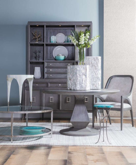 Artistica Home - Signature Designs Trunk Segment Spot Table - Silver Leaf - Silver Leaf Finish - 01-2037-950 veiw 2