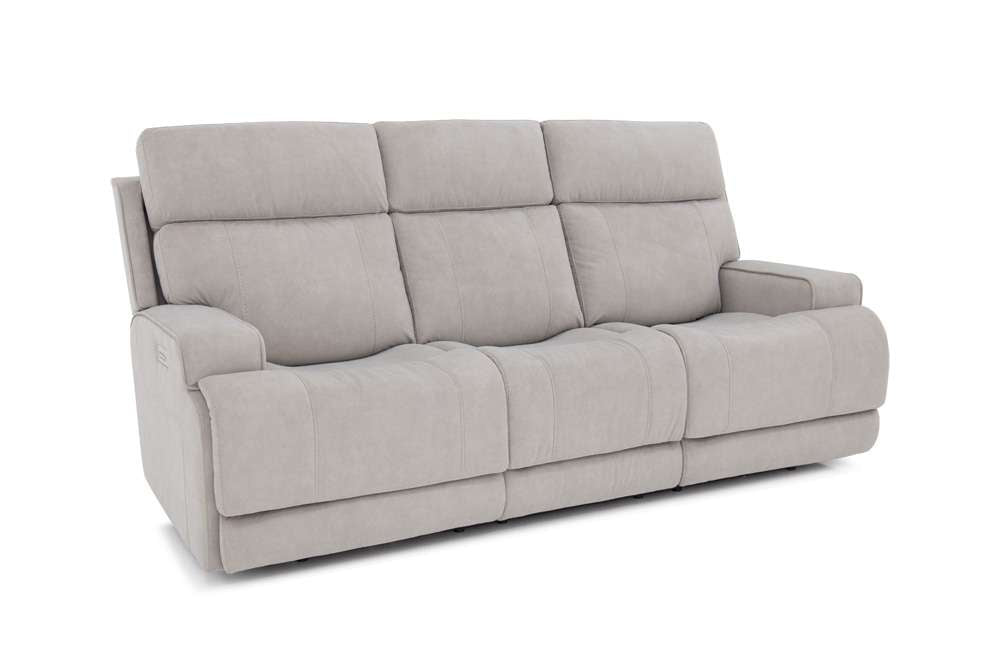 BarcaLounger - Ashbee Zero Gravity Sofa w/Power Recline, Power Head Rests & Footrest Ext in Arula Dove - 39PH1316214193 veiw 1