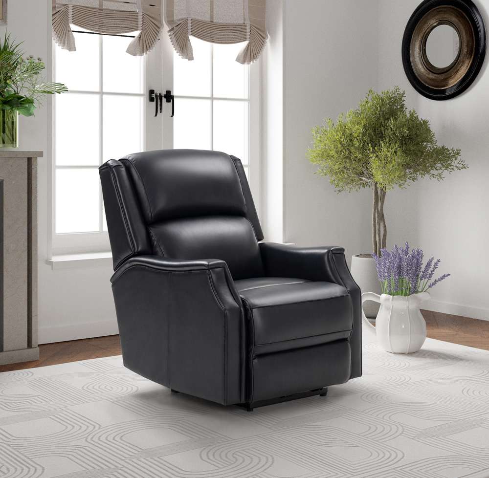 BarcaLounger - Conrad Big & Tall Power Recliner w/Power Head Rest & Power Lumbar Shoreham Blue - 9PHL1224570047 veiw 4
