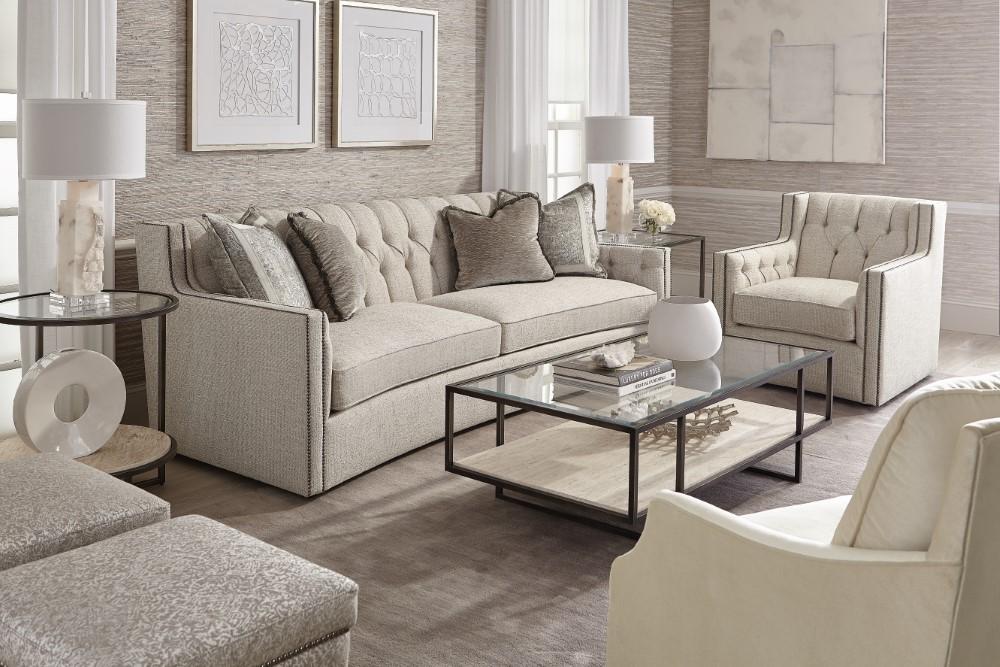 Bernhardt - Candace Sofa in Light Gray (96in) - B7277C veiw 10