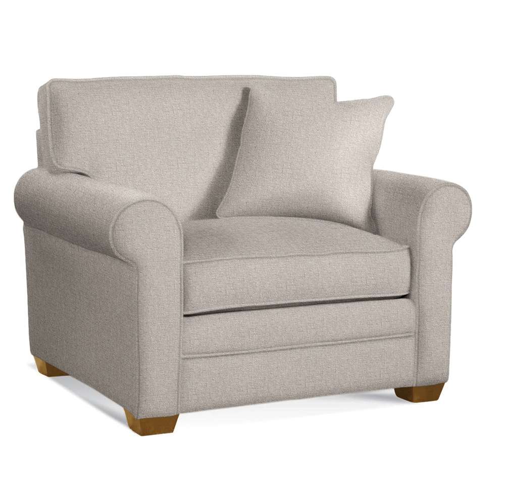 Braxton Culler - Bedford Lounge Chair (White Crypton Performance Fabric) - 728-001 veiw 1