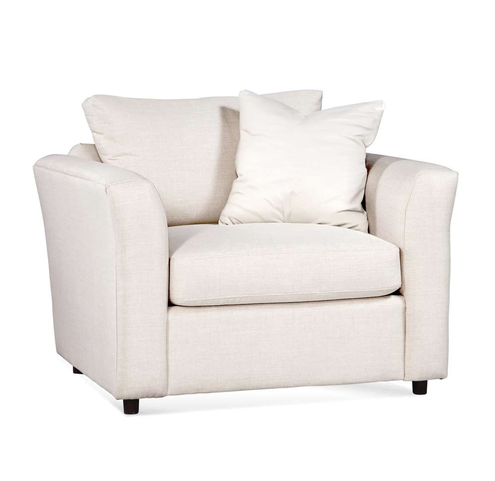 Braxton Culler - Northfield Chair (White Crypton Performance Fabric) - 550-001 veiw 1