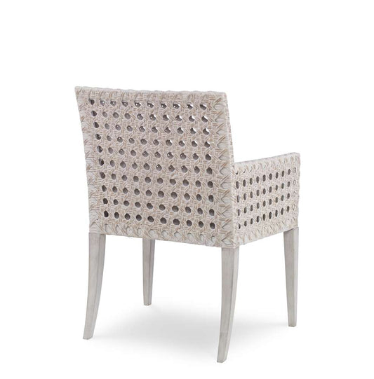 Century Furniture - Curate - Litchfield Arm Chair-Pn/Flax - CT4001A-PN-FL veiw 2