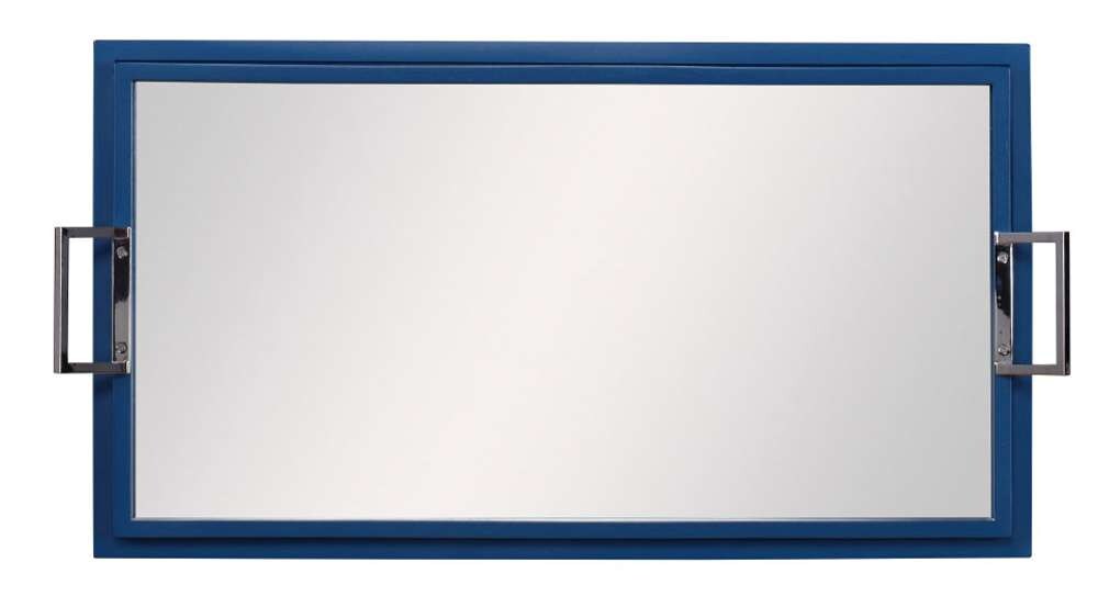 Century Furniture - Curate - Mandalay Bar Cart - Navy - CT6011-NV veiw 3