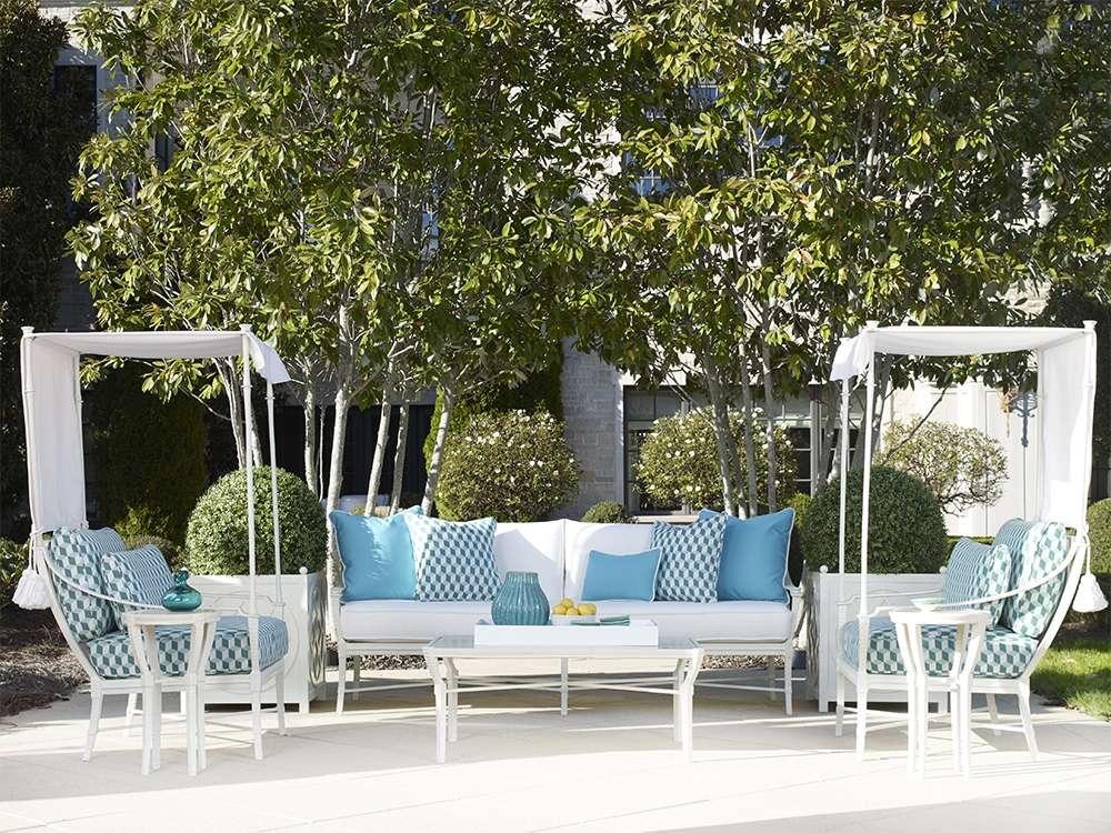 Century Furniture - Litchfield Planter - White - D31-05-WH veiw 2