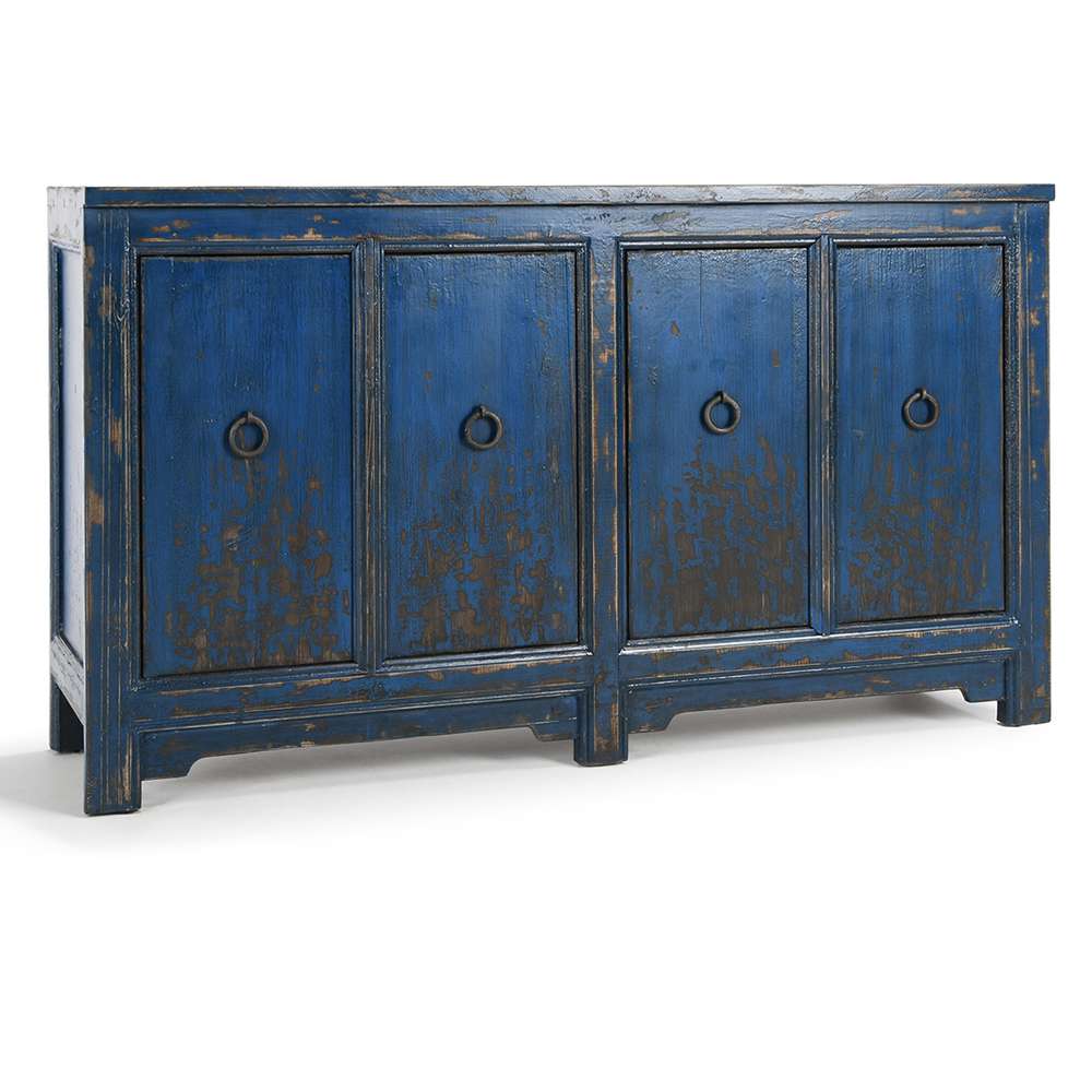 Classic Home - Amherst 4Dr Sideboard Royal Blue - 52003623 veiw 1