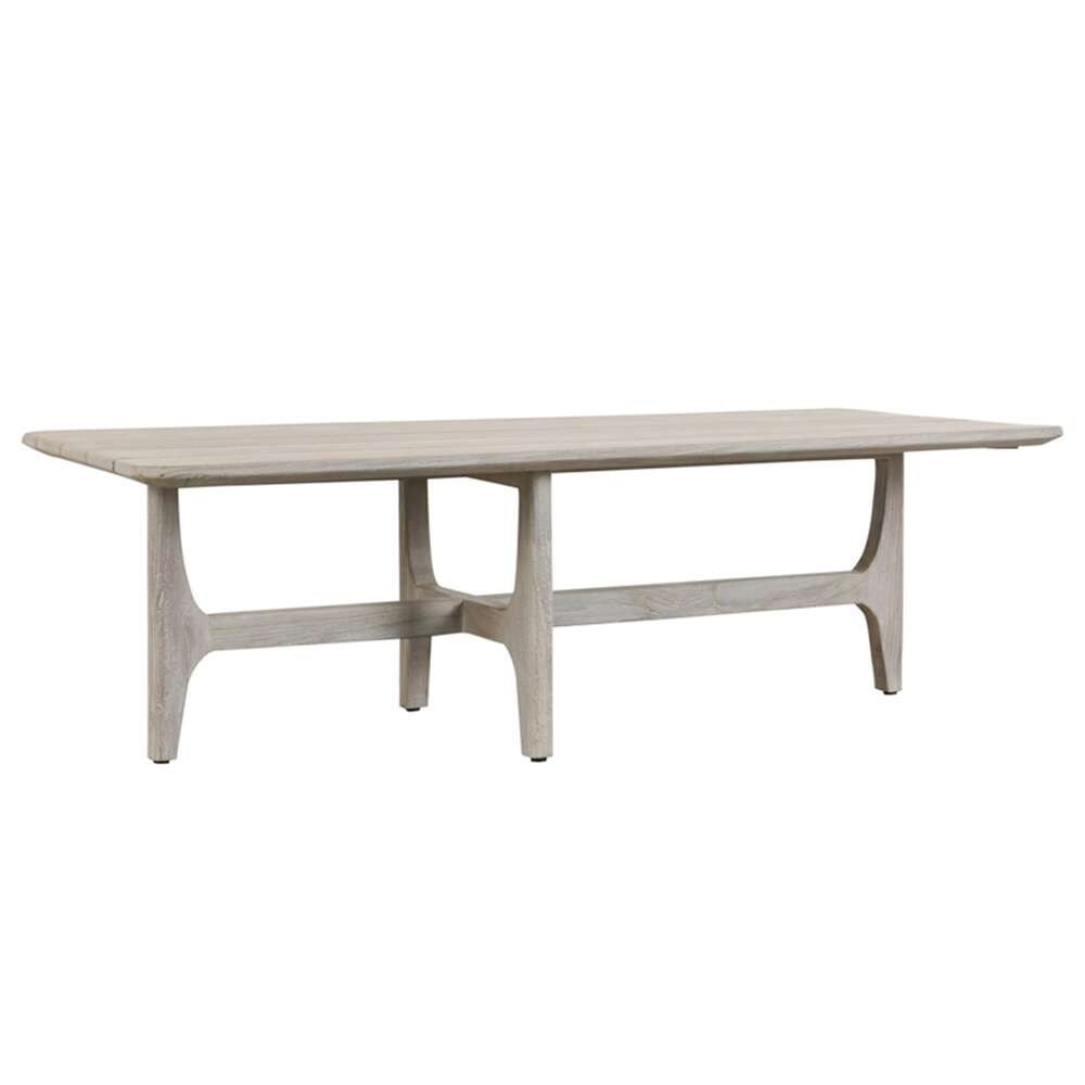 Classic Home - Dawn 55in Outdoor Coffee Table Gray - 51005869 veiw 1