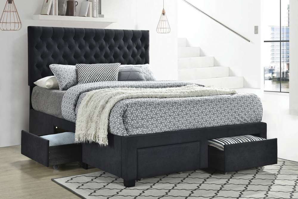 Coaster - Soledad Upholstered Bed Full Bed - 305877F veiw 2